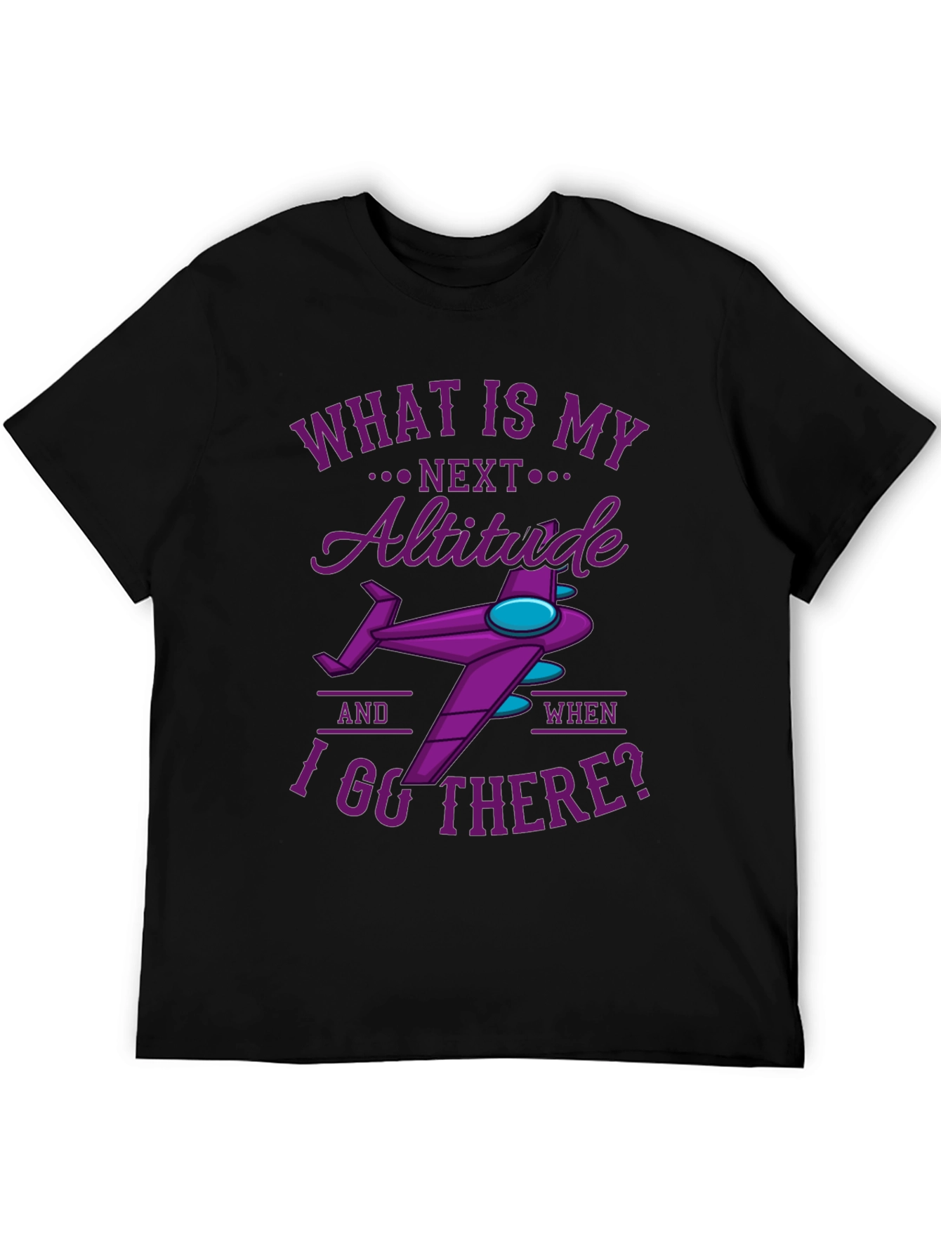 Altitude Airplane T-Shirt - Travel Gift Tee