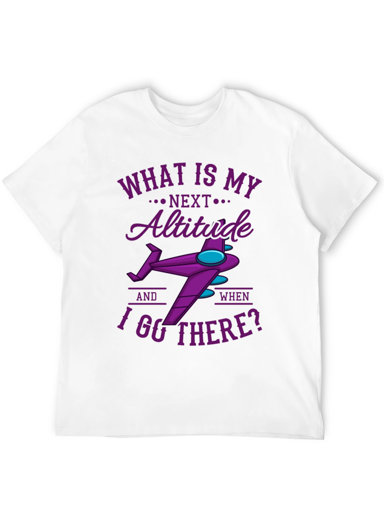 Altitude Airplane T-Shirt - Travel Gift Tee