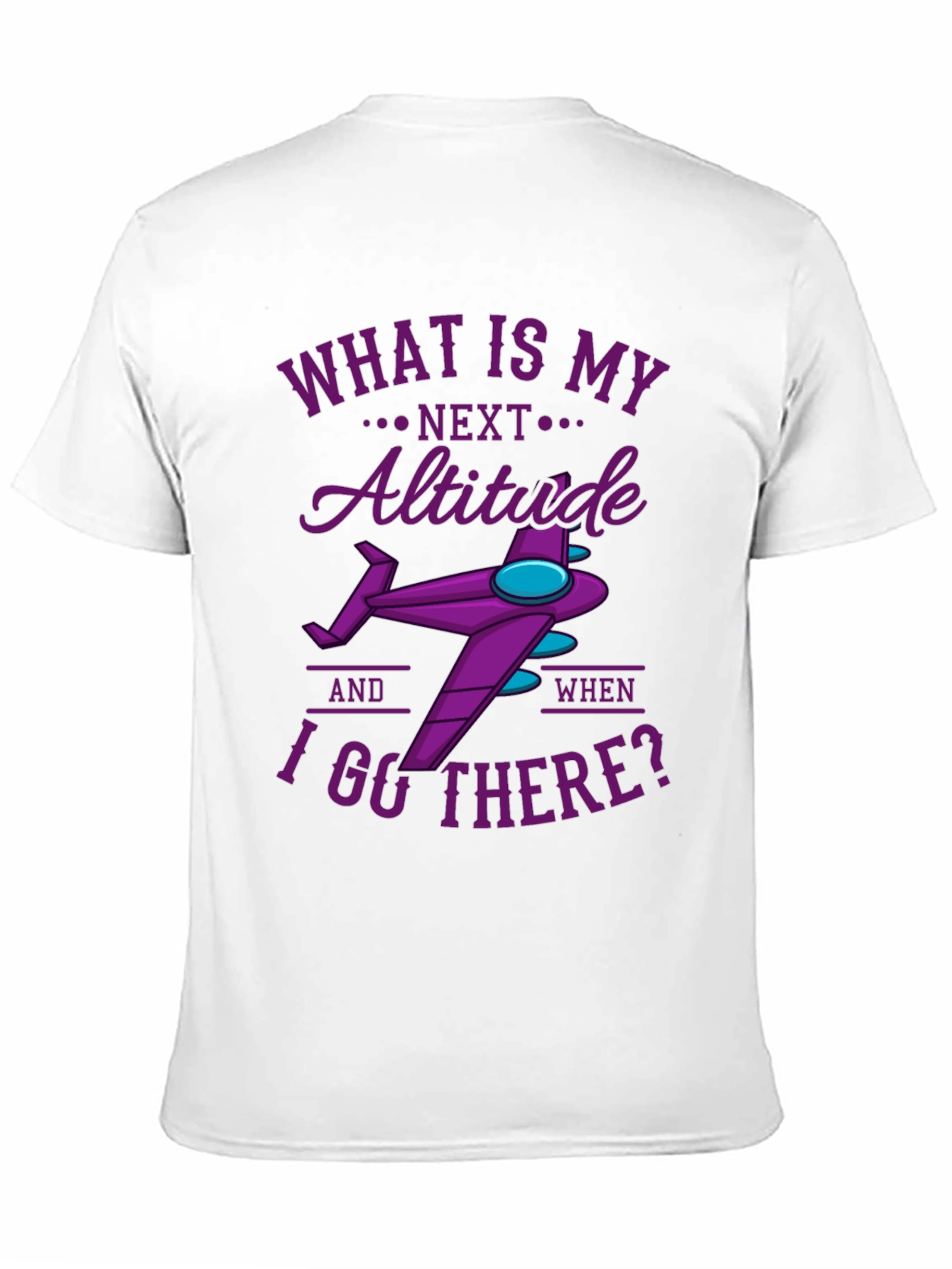 Altitude Airplane T-Shirt - Travel Gift Tee