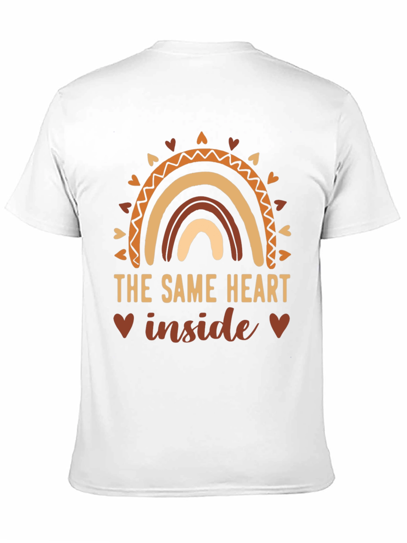The Same Heart Inside Rainbow Graphic Tee