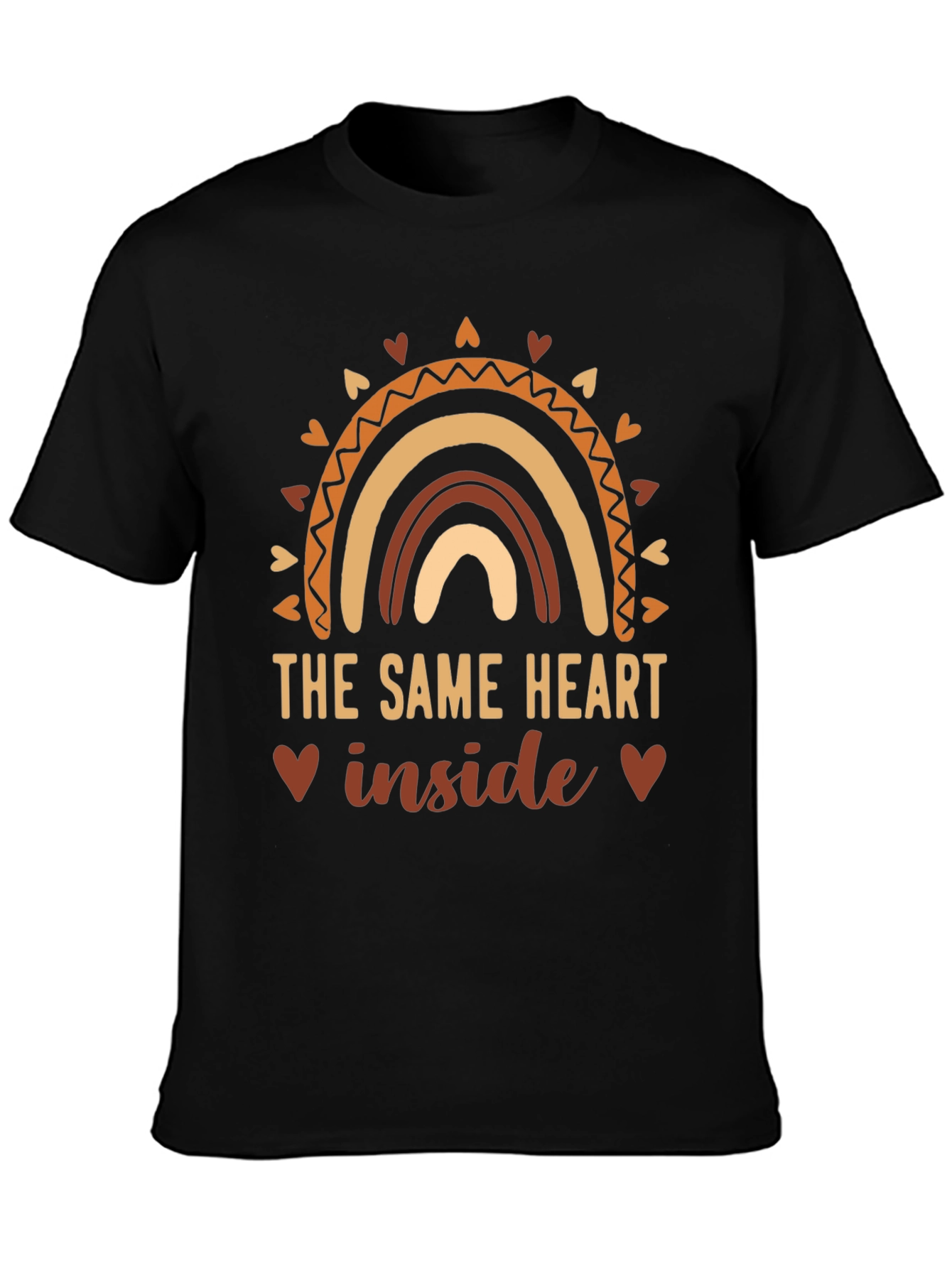 The Same Heart Inside Rainbow Graphic Tee