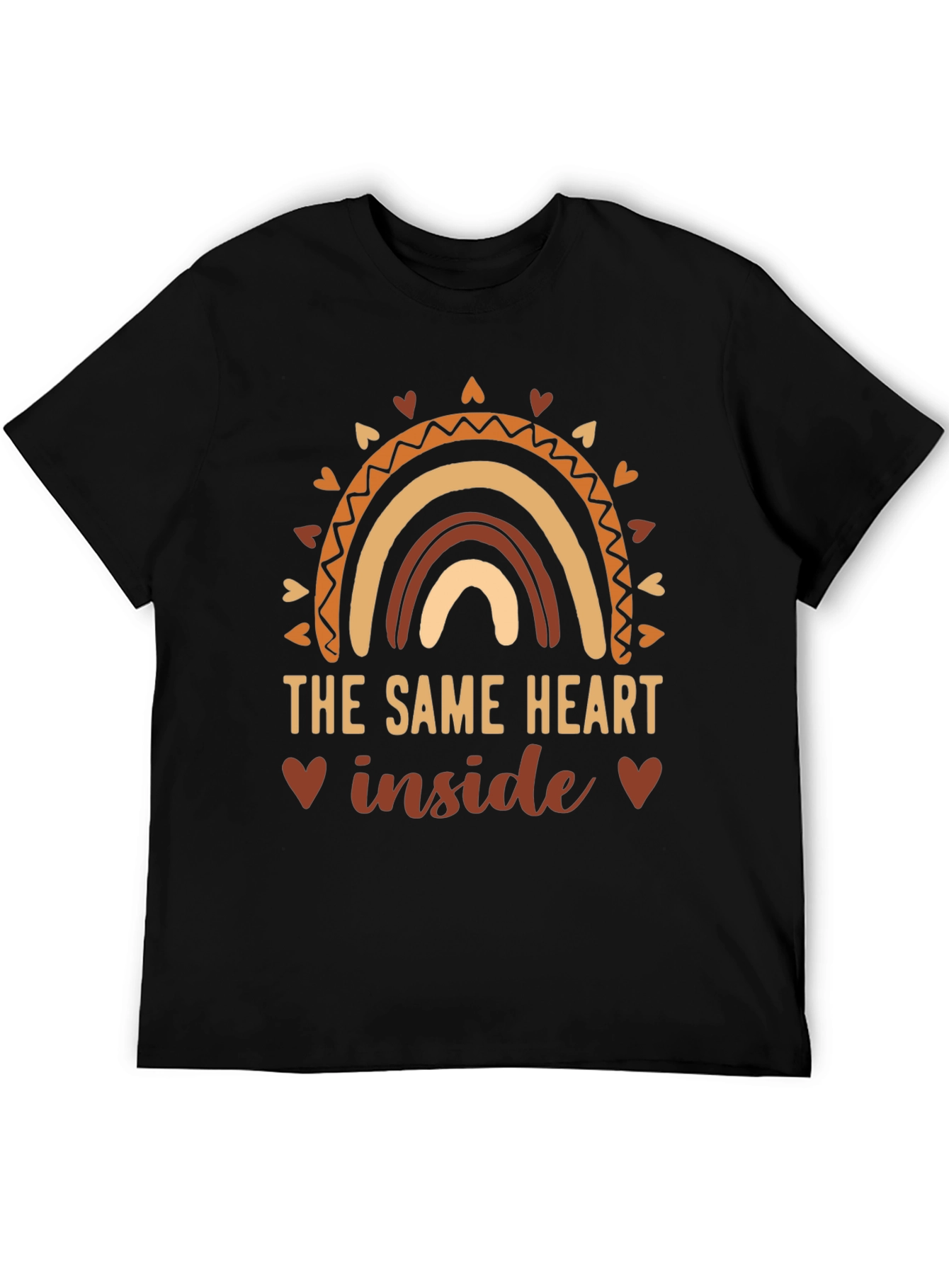 The Same Heart Inside Rainbow Graphic Tee