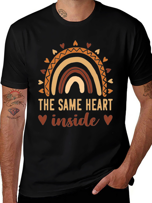 The Same Heart Inside Rainbow Graphic Tee