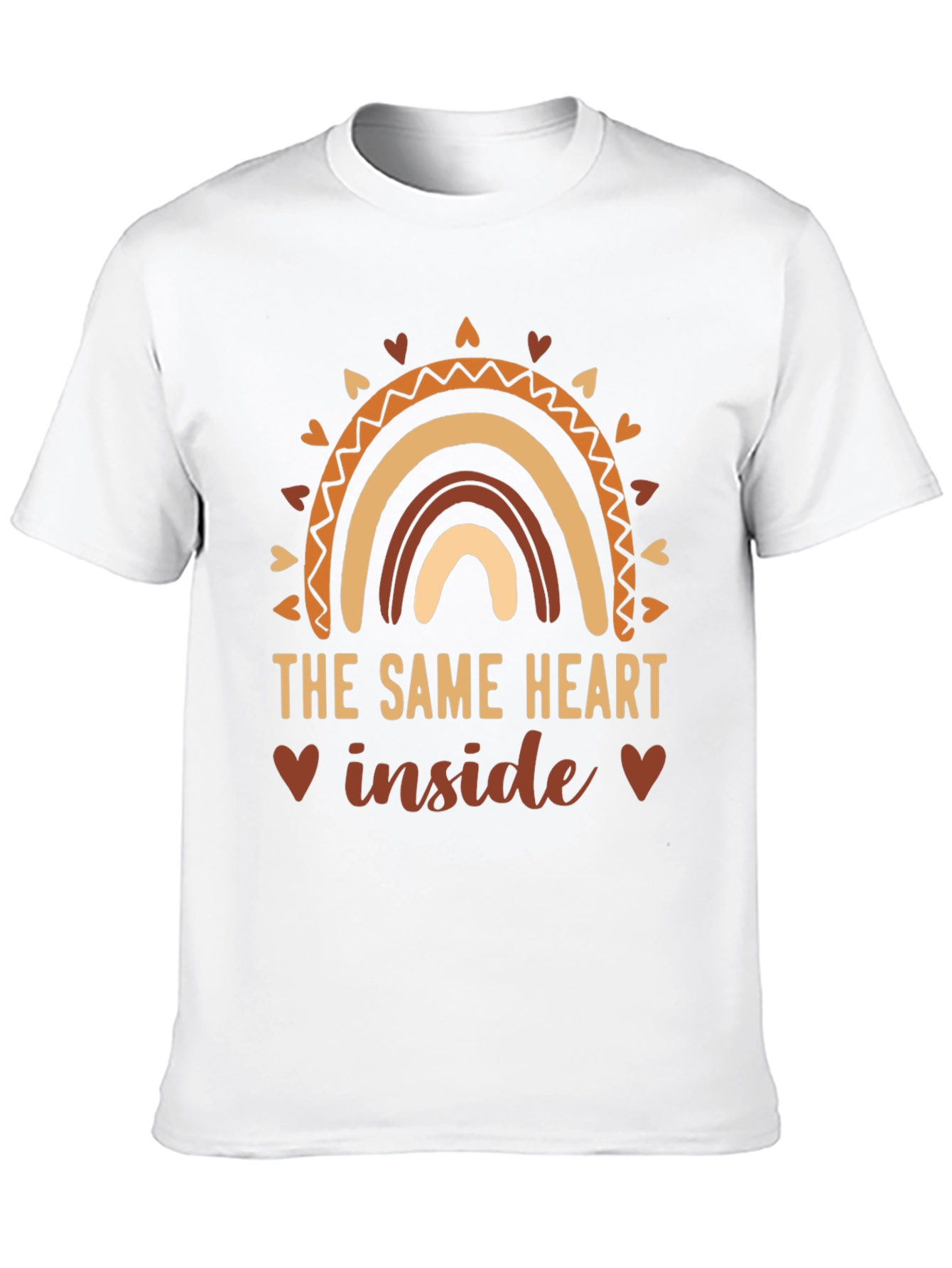 The Same Heart Inside Rainbow Graphic Tee