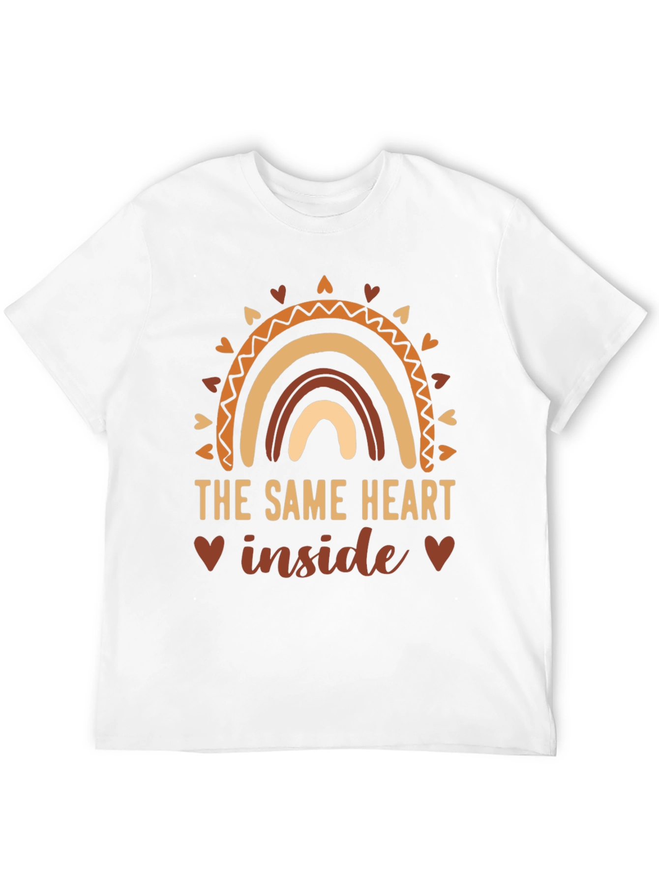 The Same Heart Inside Rainbow Graphic Tee