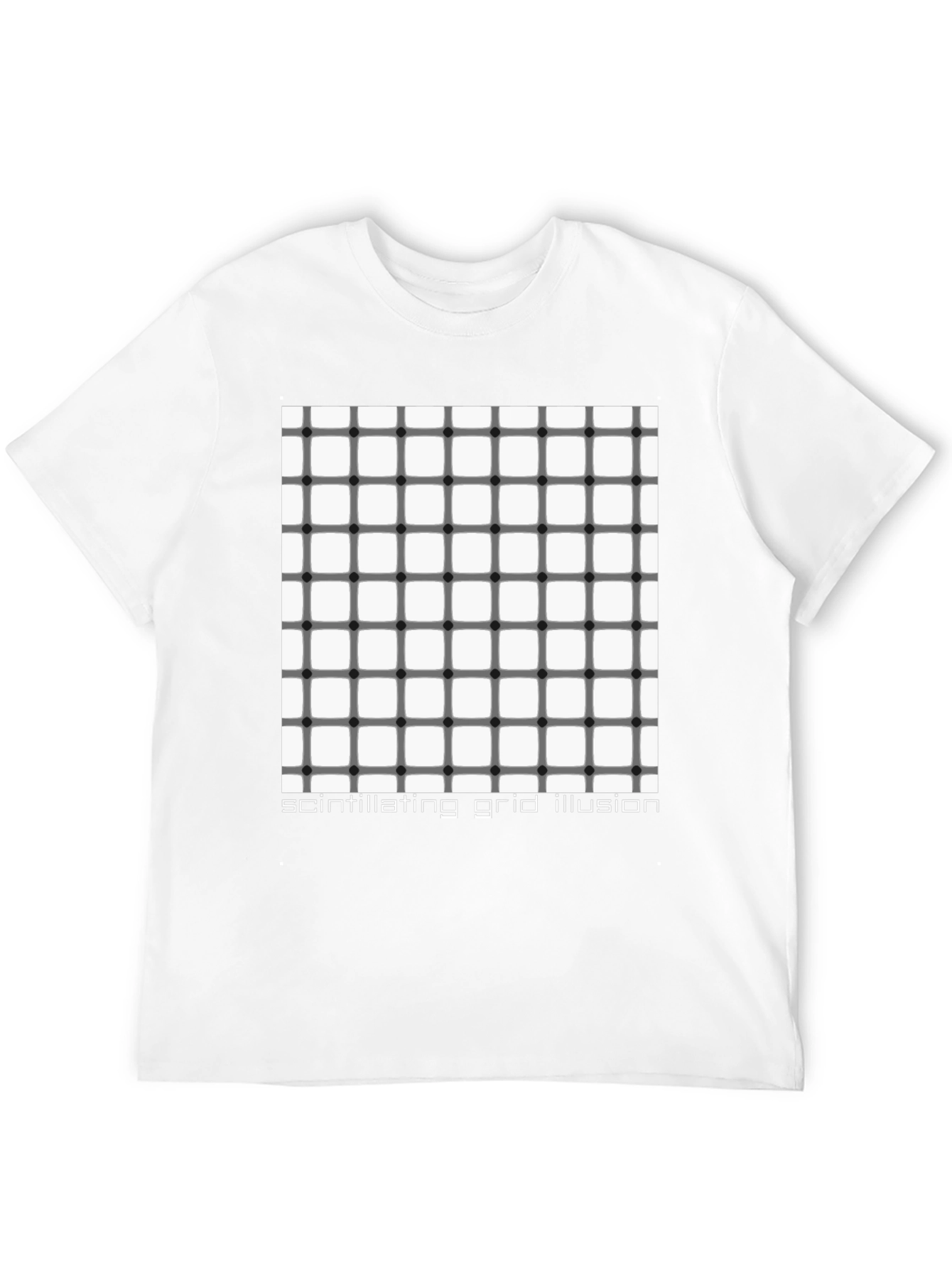 Scintillating Grid Illusion T-Shirt