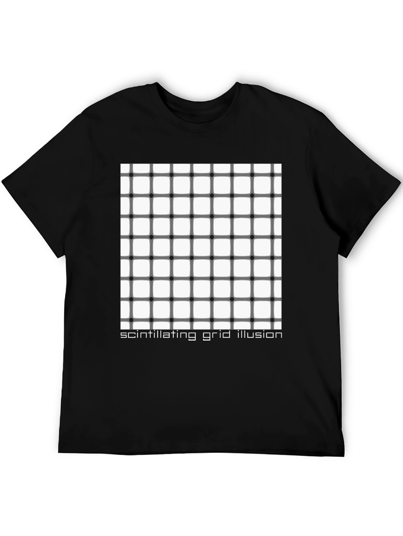 Scintillating Grid Illusion T-Shirt