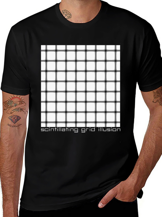Scintillating Grid Illusion T-Shirt
