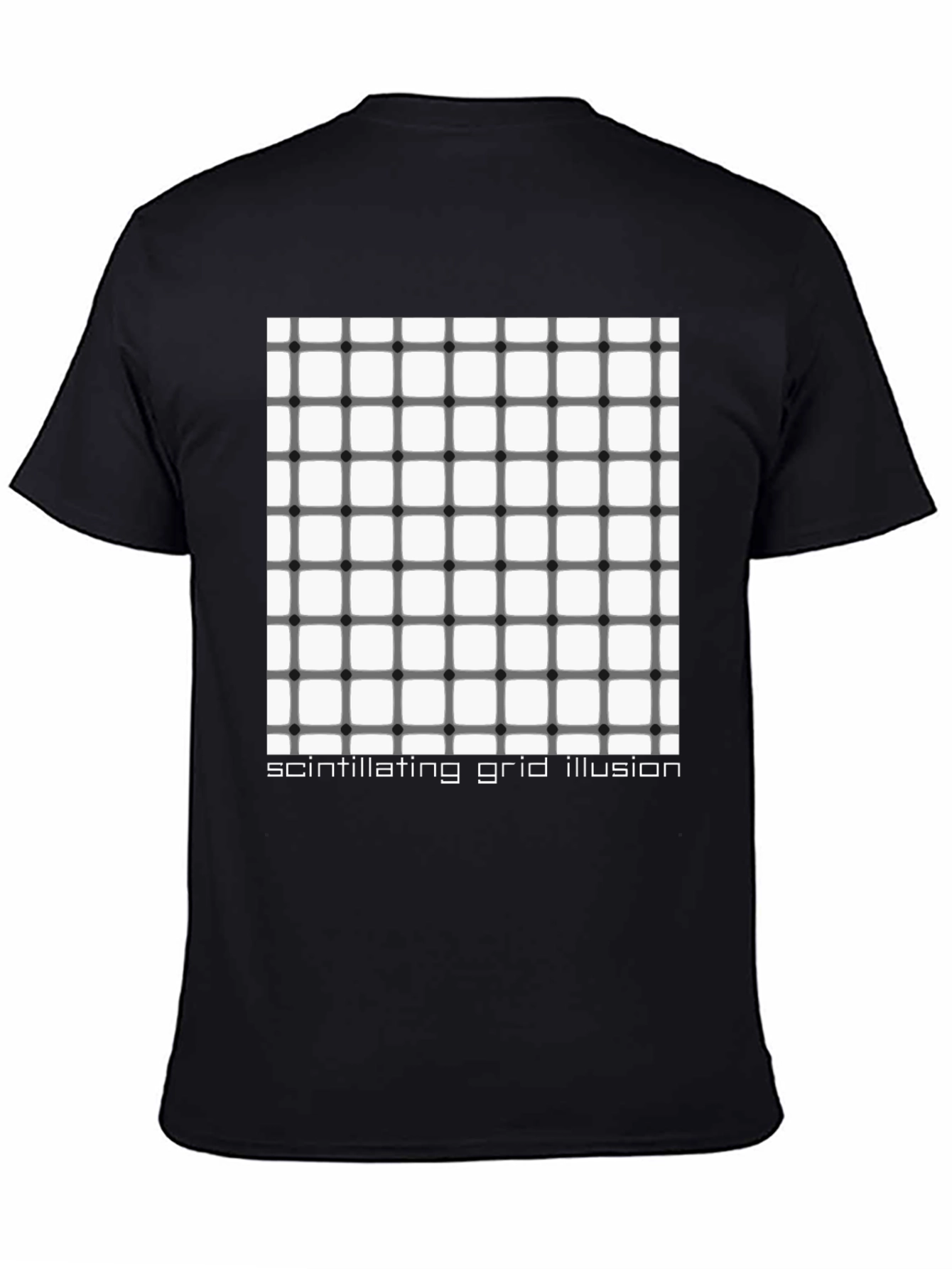 Scintillating Grid Illusion T-Shirt