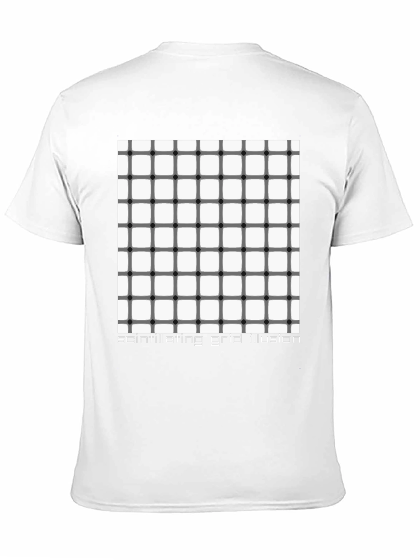 Scintillating Grid Illusion T-Shirt