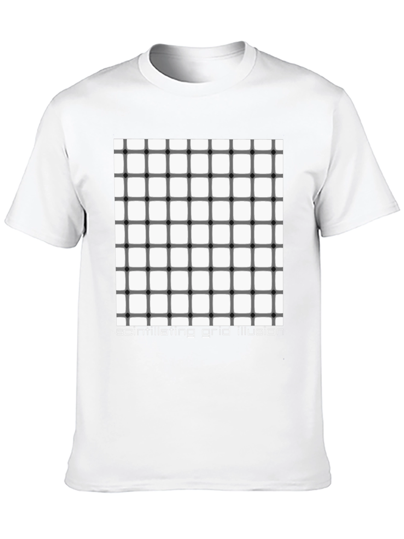 Scintillating Grid Illusion T-Shirt
