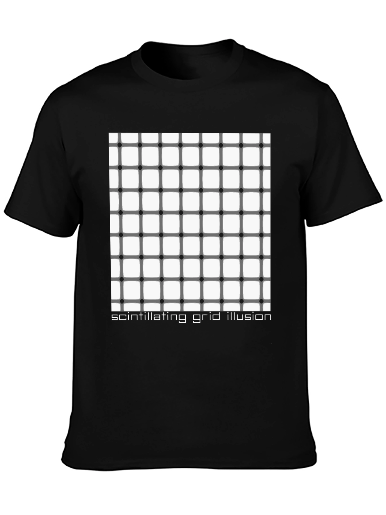 Scintillating Grid Illusion T-Shirt