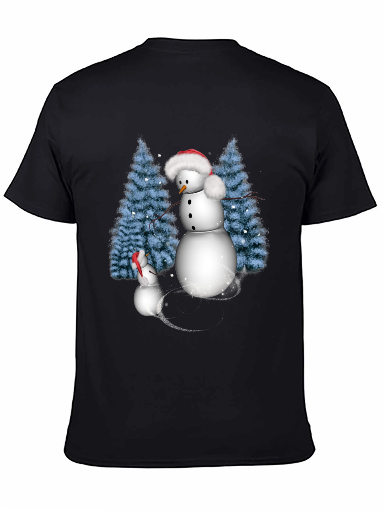 Snowman Family Holiday T-Shirt