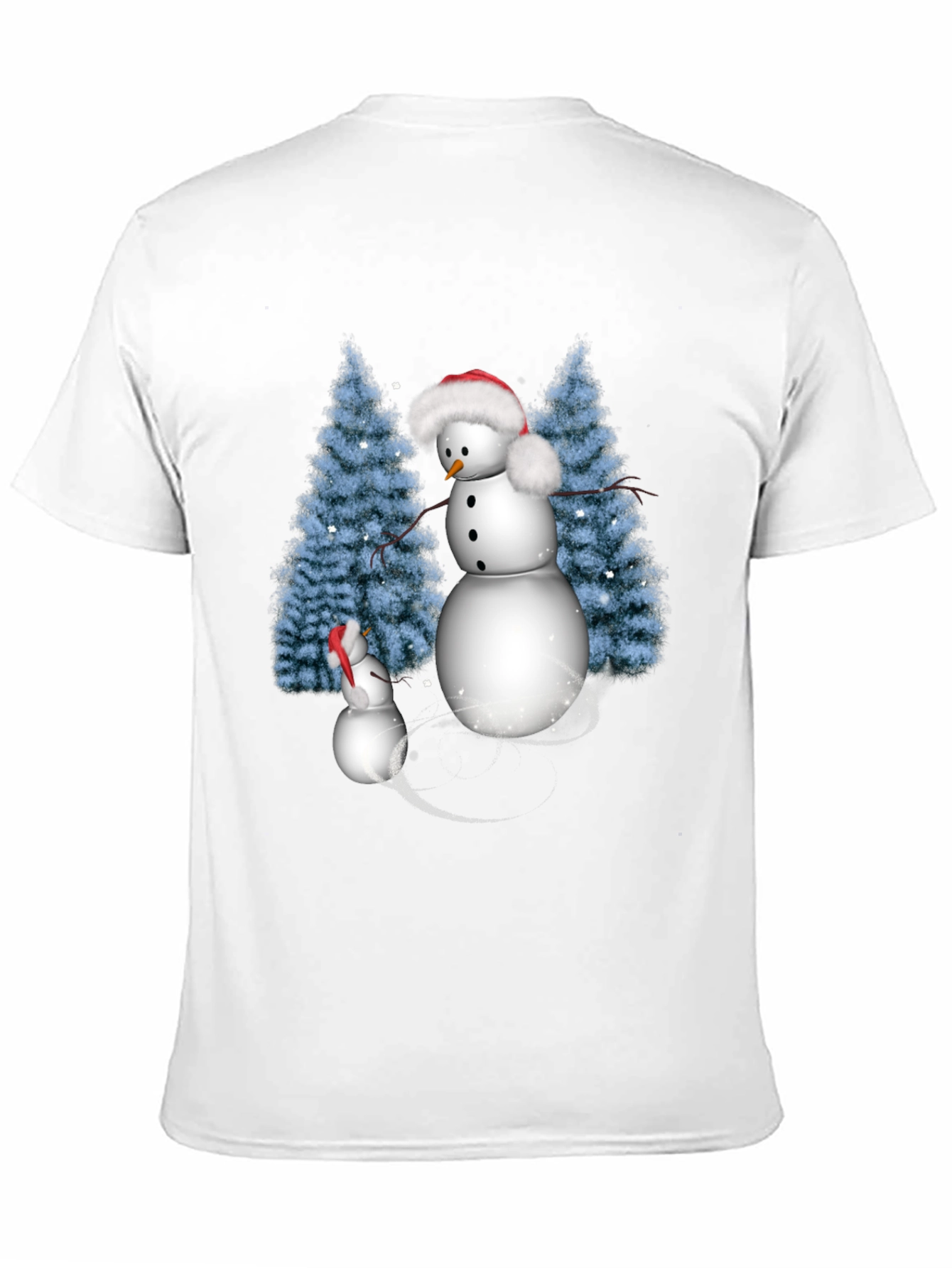 Snowman Family Holiday T-Shirt