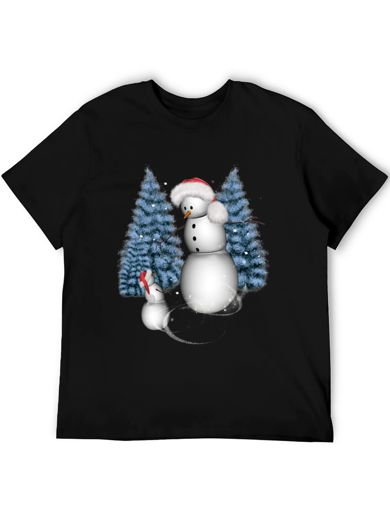 Snowman Family Holiday T-Shirt