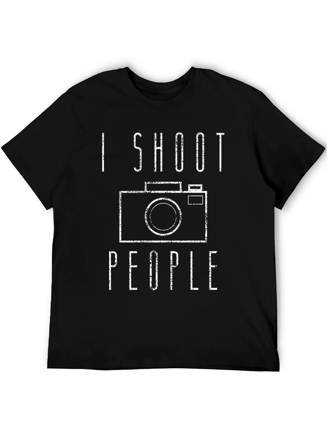 I Shoot People Camera Graphic T-Shirt