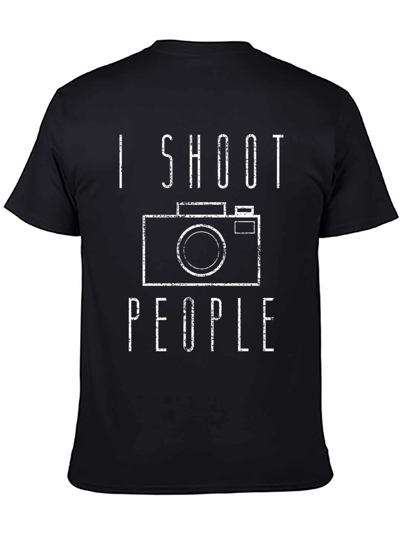 I Shoot People Camera Graphic T-Shirt