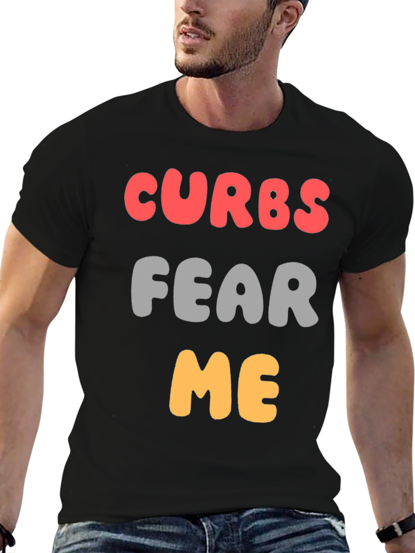Curbs Fear Me Graphic T-Shirt