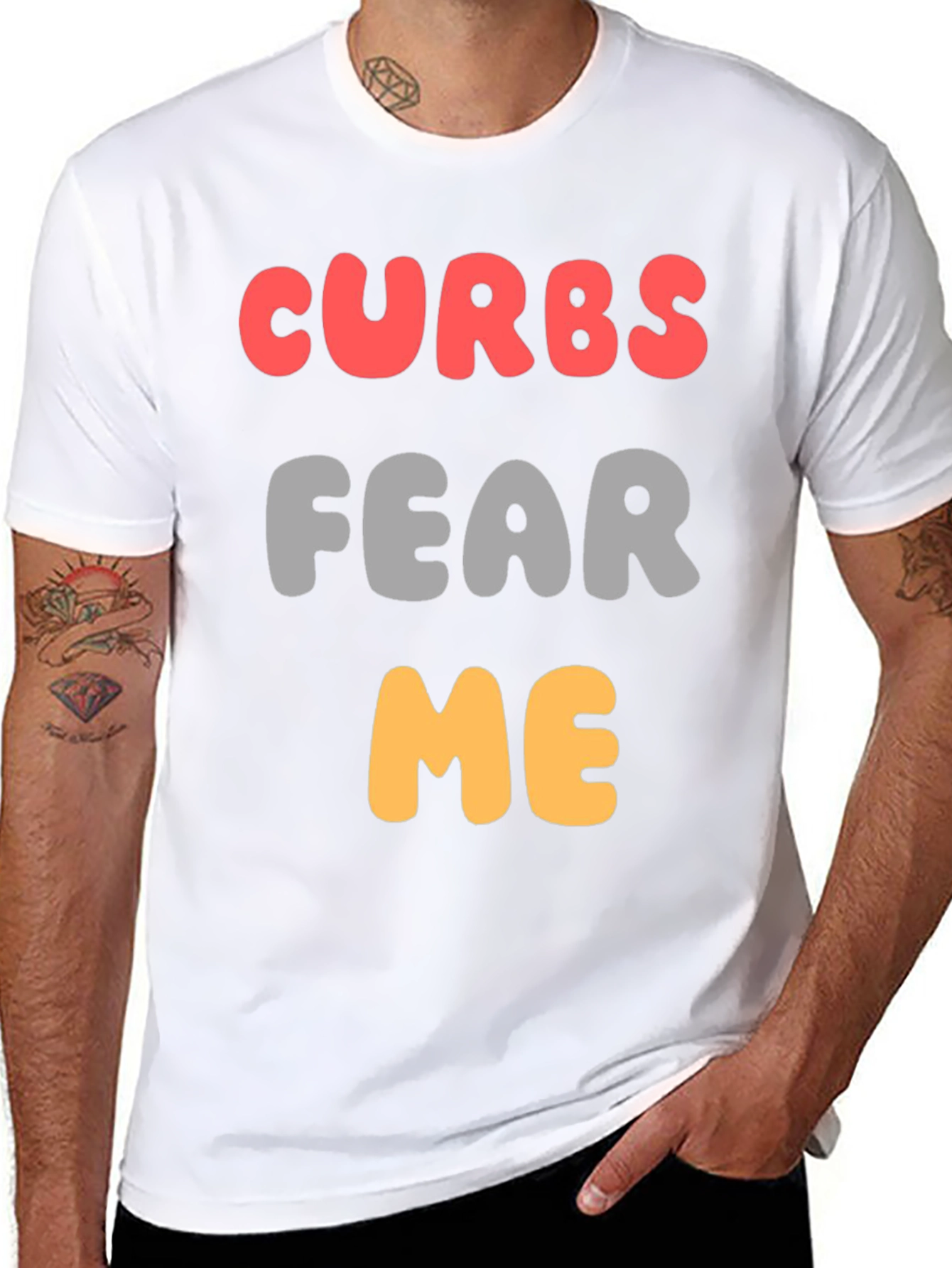 Curbs Fear Me Graphic T-Shirt