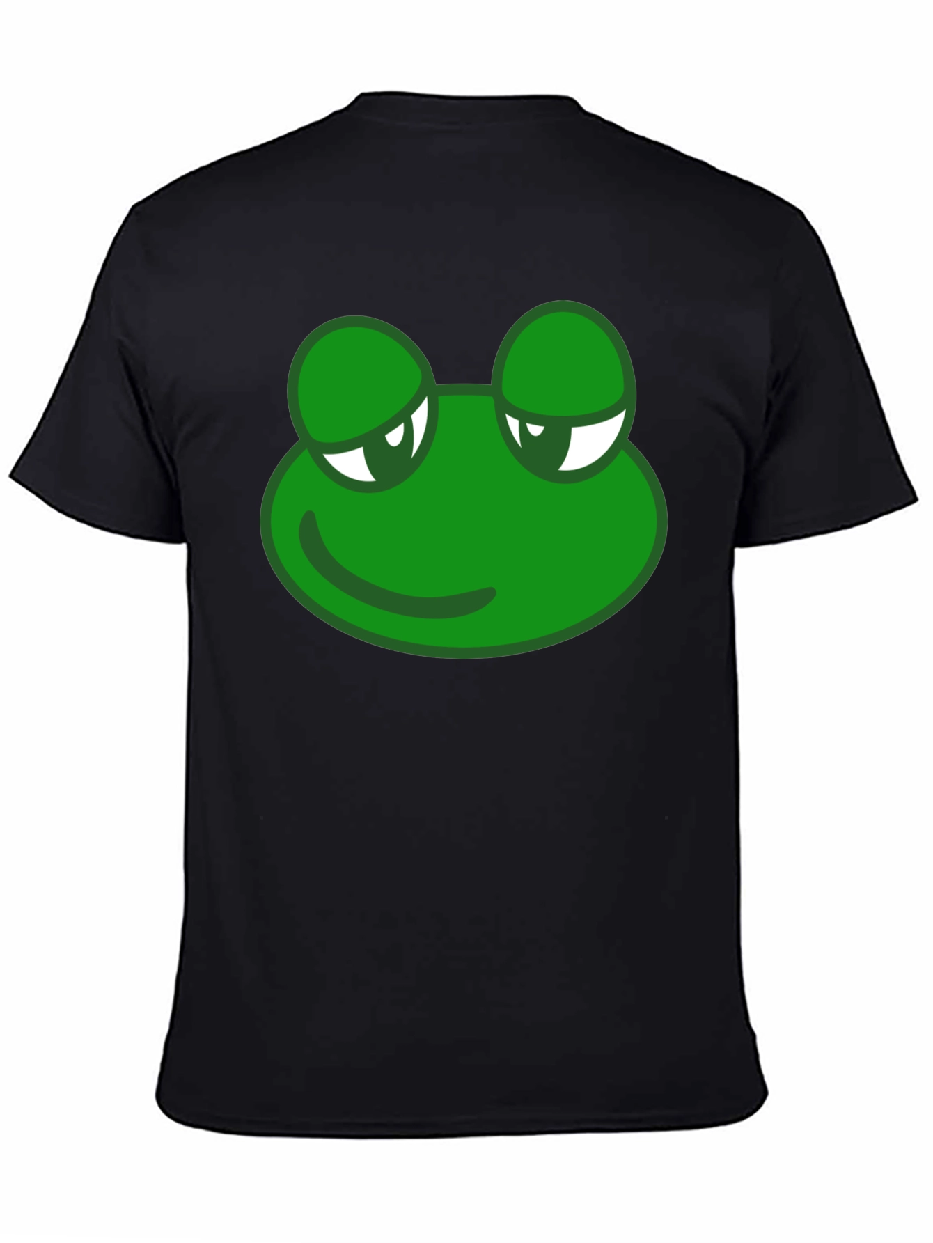 Cool Frog Graphic T-Shirt - Black