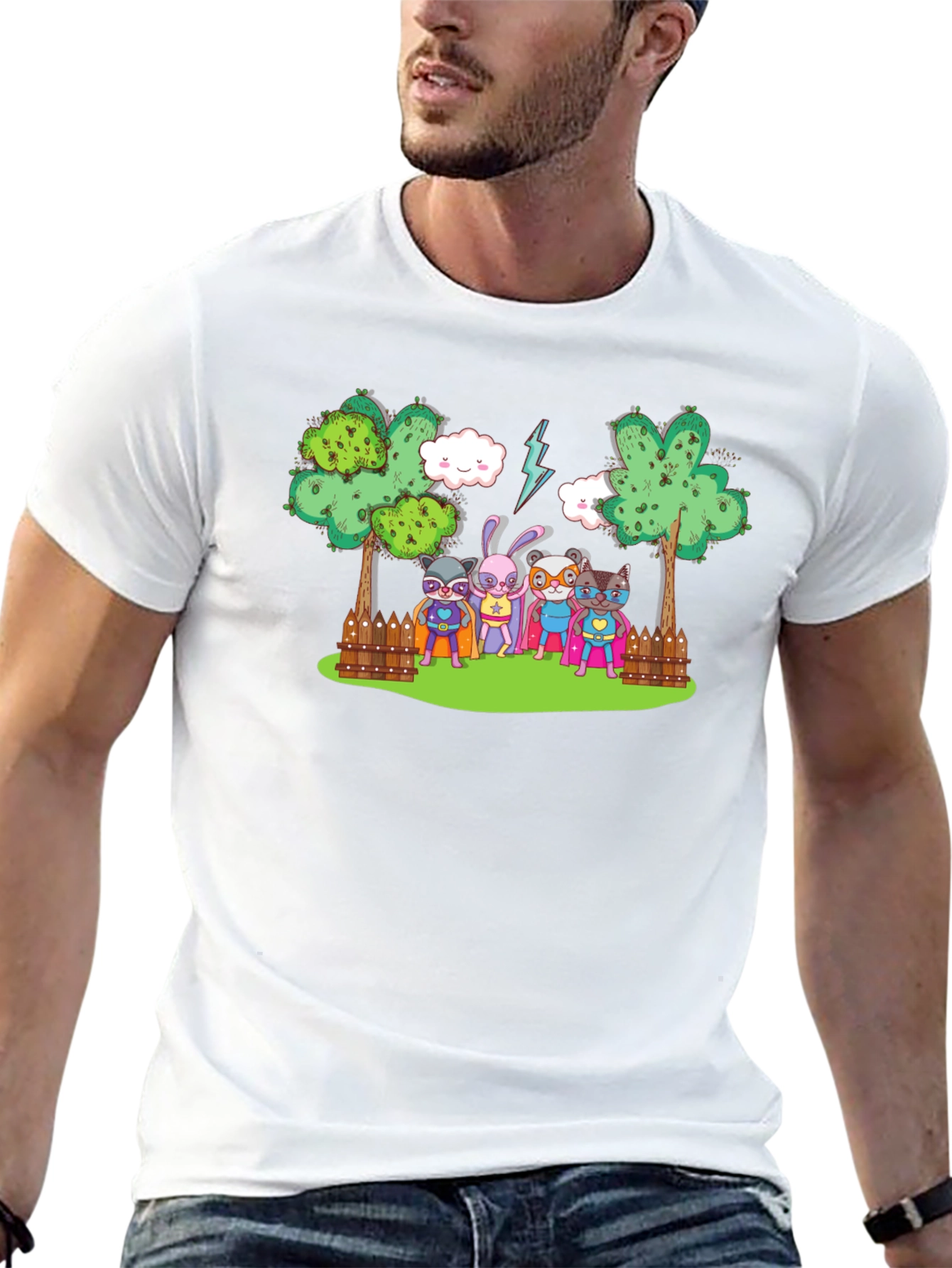 Superhero Animals T-Shirt