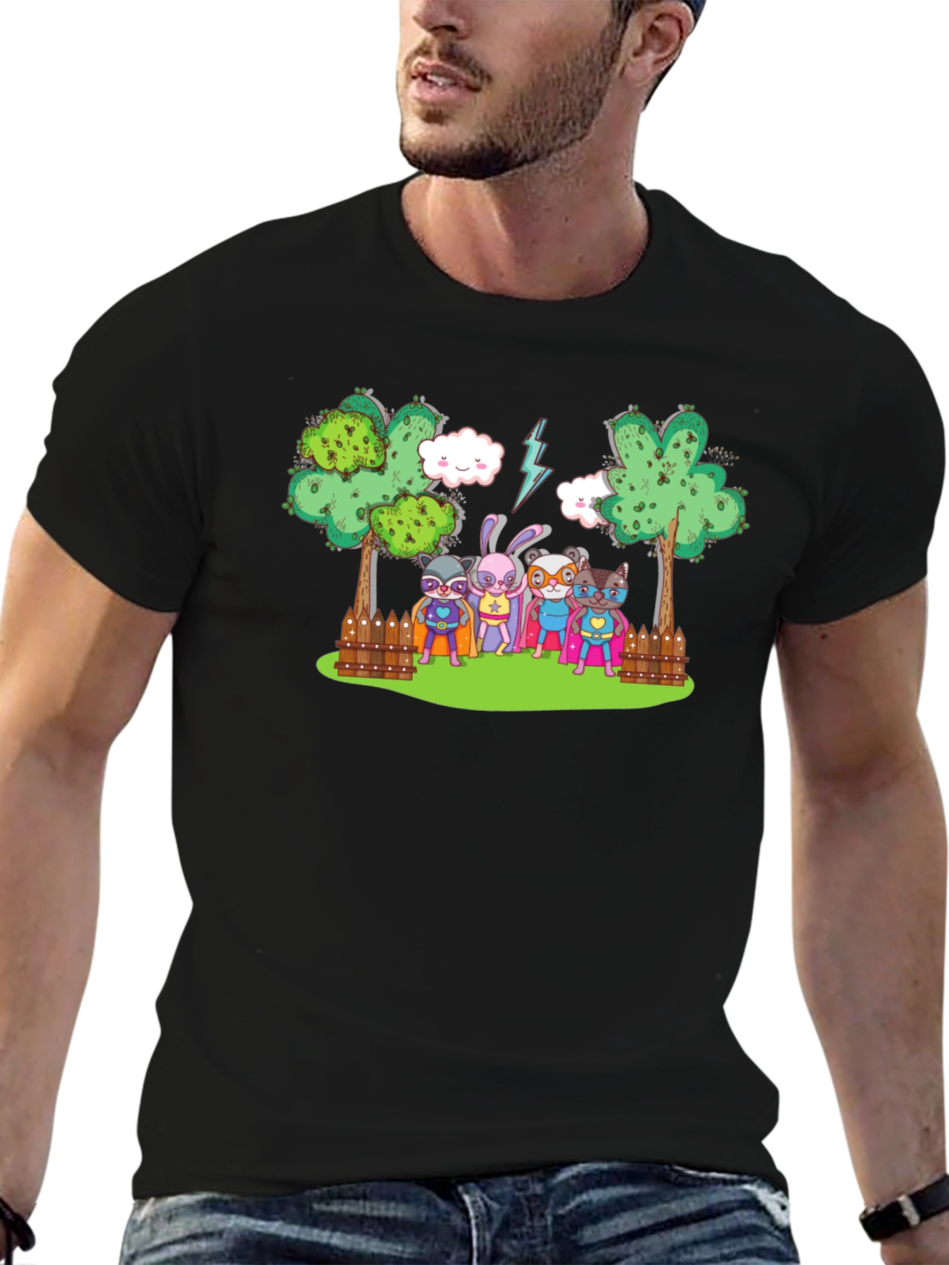 Superhero Animals T-Shirt