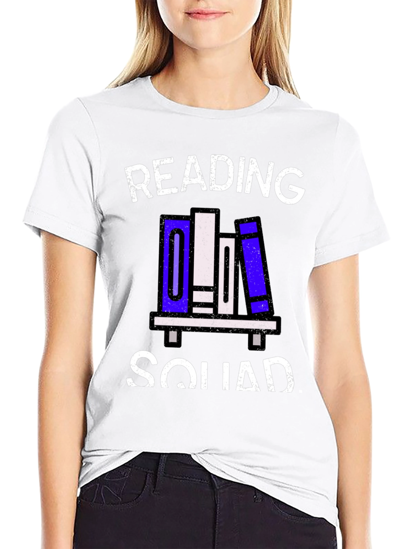 Reading Squad Graphic T-Shirt - Book Lover Tee