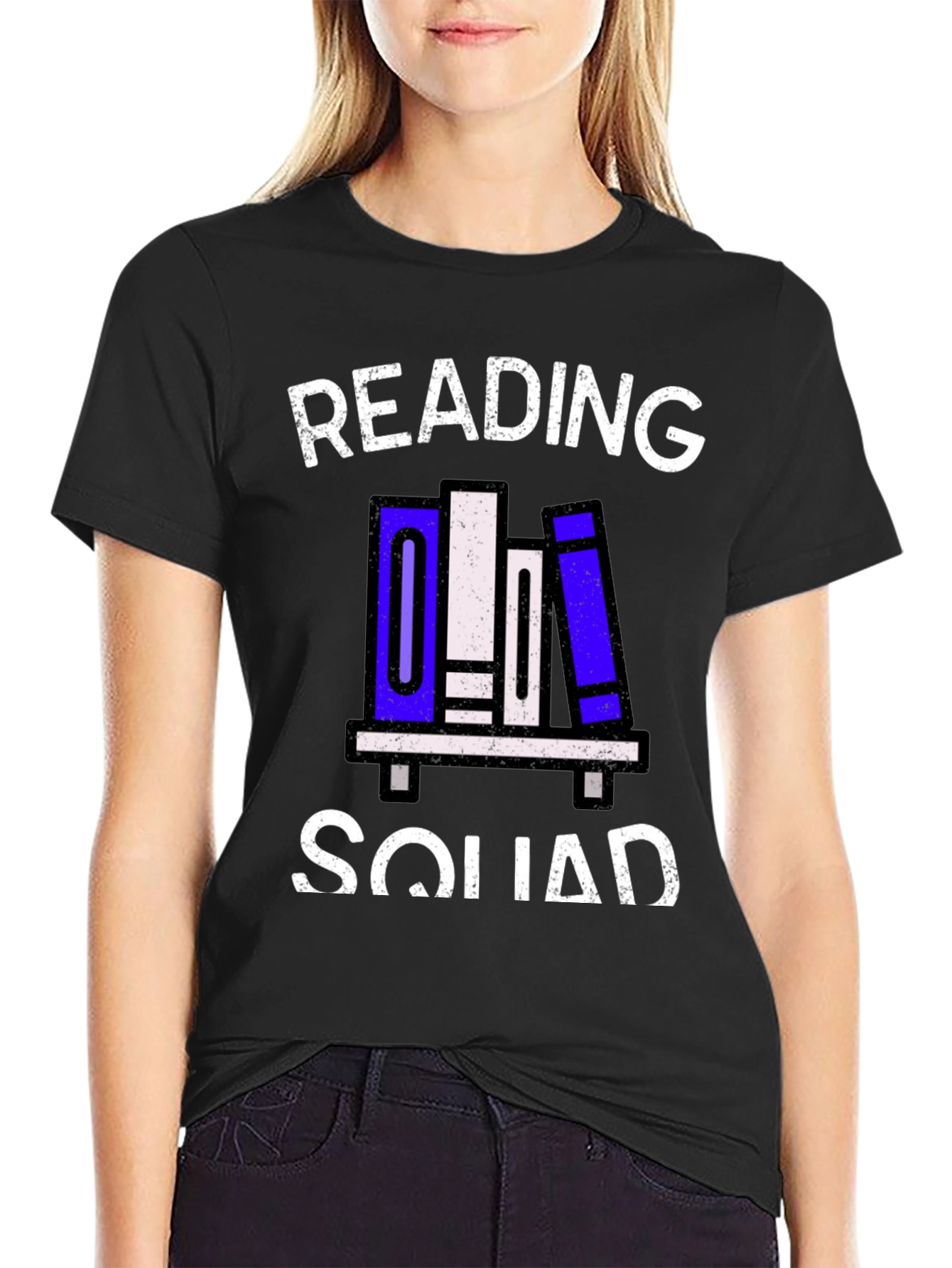 Reading Squad Graphic T-Shirt - Book Lover Tee