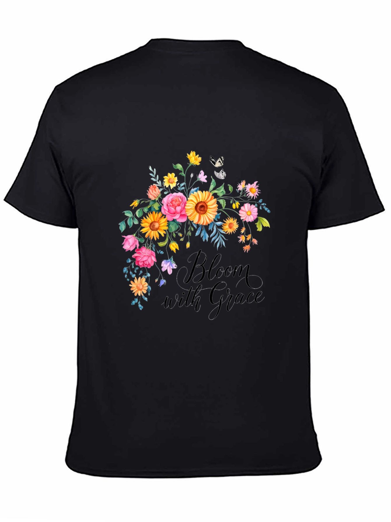 Bloom with Grace Floral T-Shirt