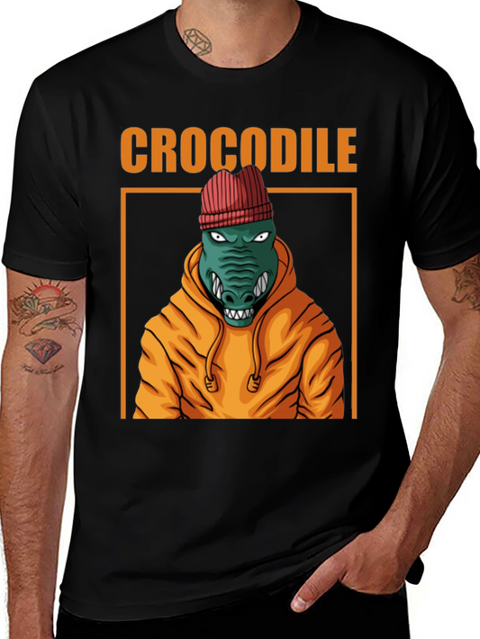 Crocodile Graphic Tee - Urban Style T-Shirt