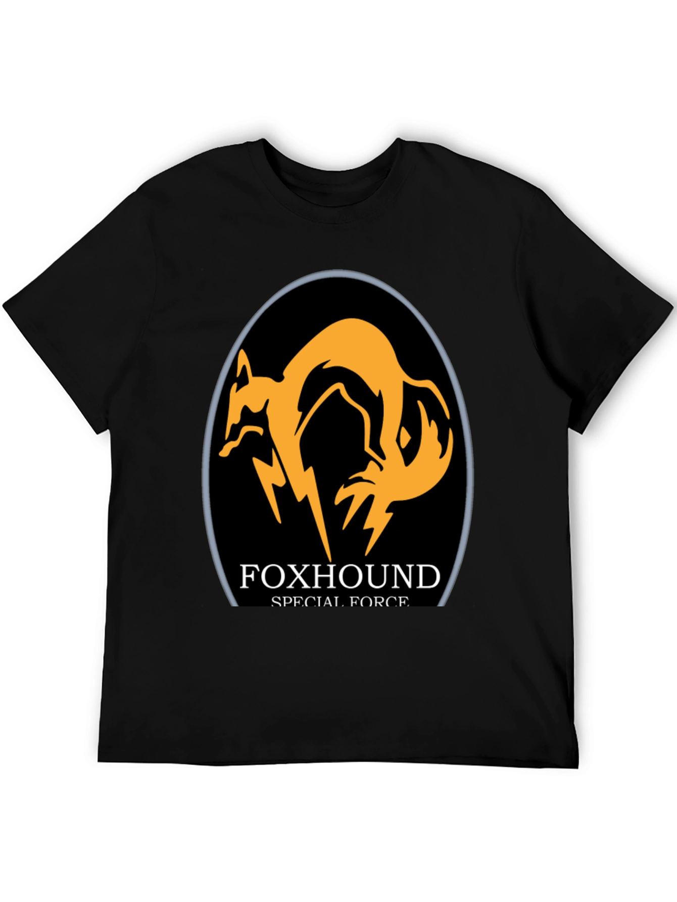 FOXHOUND Special Force Graphic Black T-Shirt