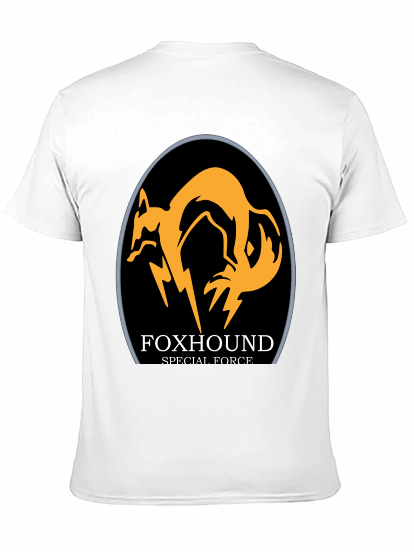 FOXHOUND Special Force Graphic Black T-Shirt