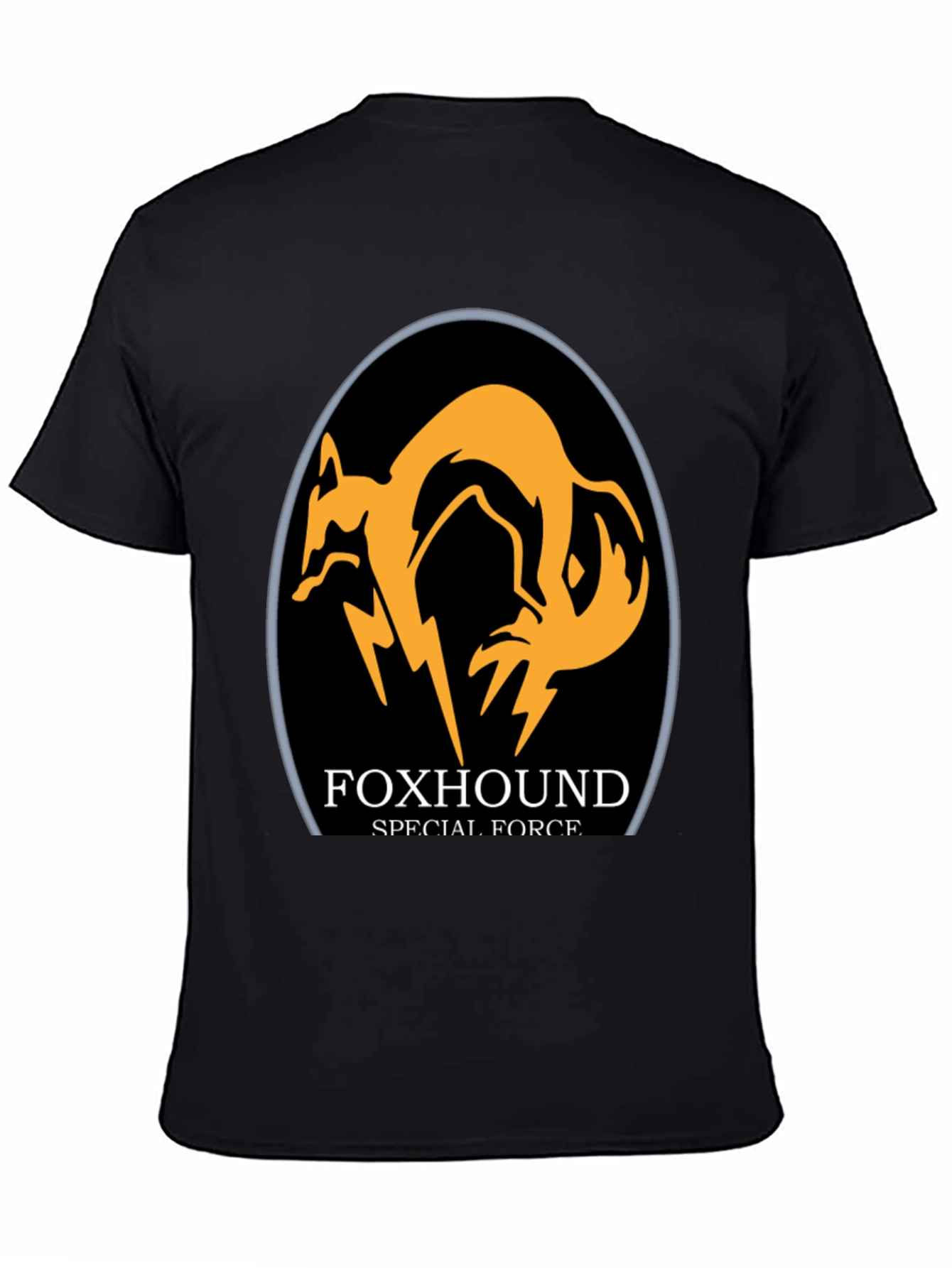 FOXHOUND Special Force Graphic Black T-Shirt