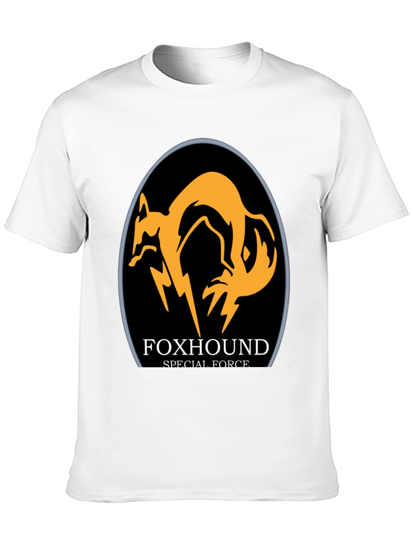 FOXHOUND Special Force Graphic Black T-Shirt
