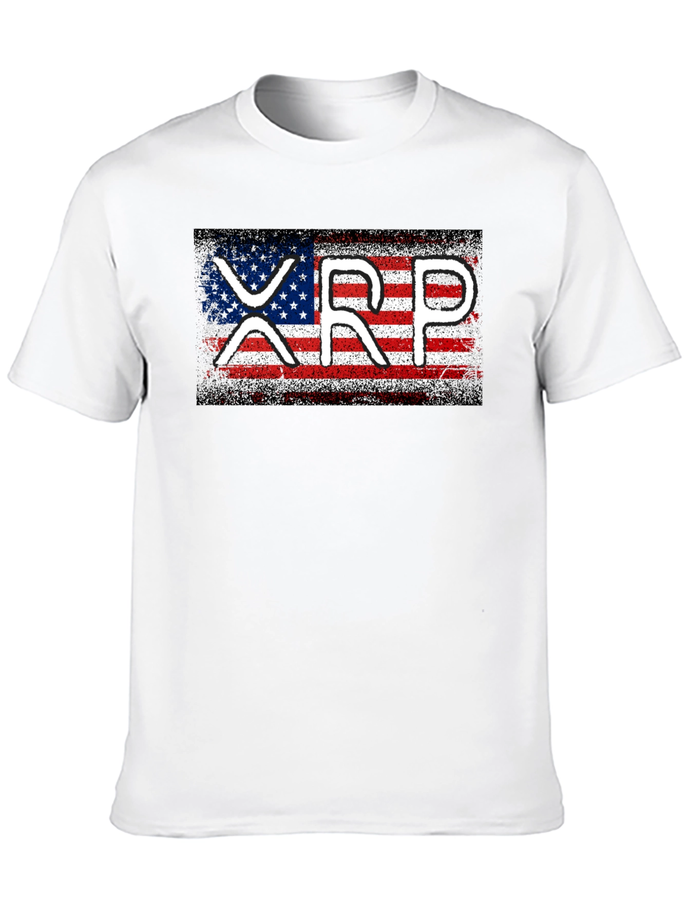 XRP American Flag Graphic T-Shirt