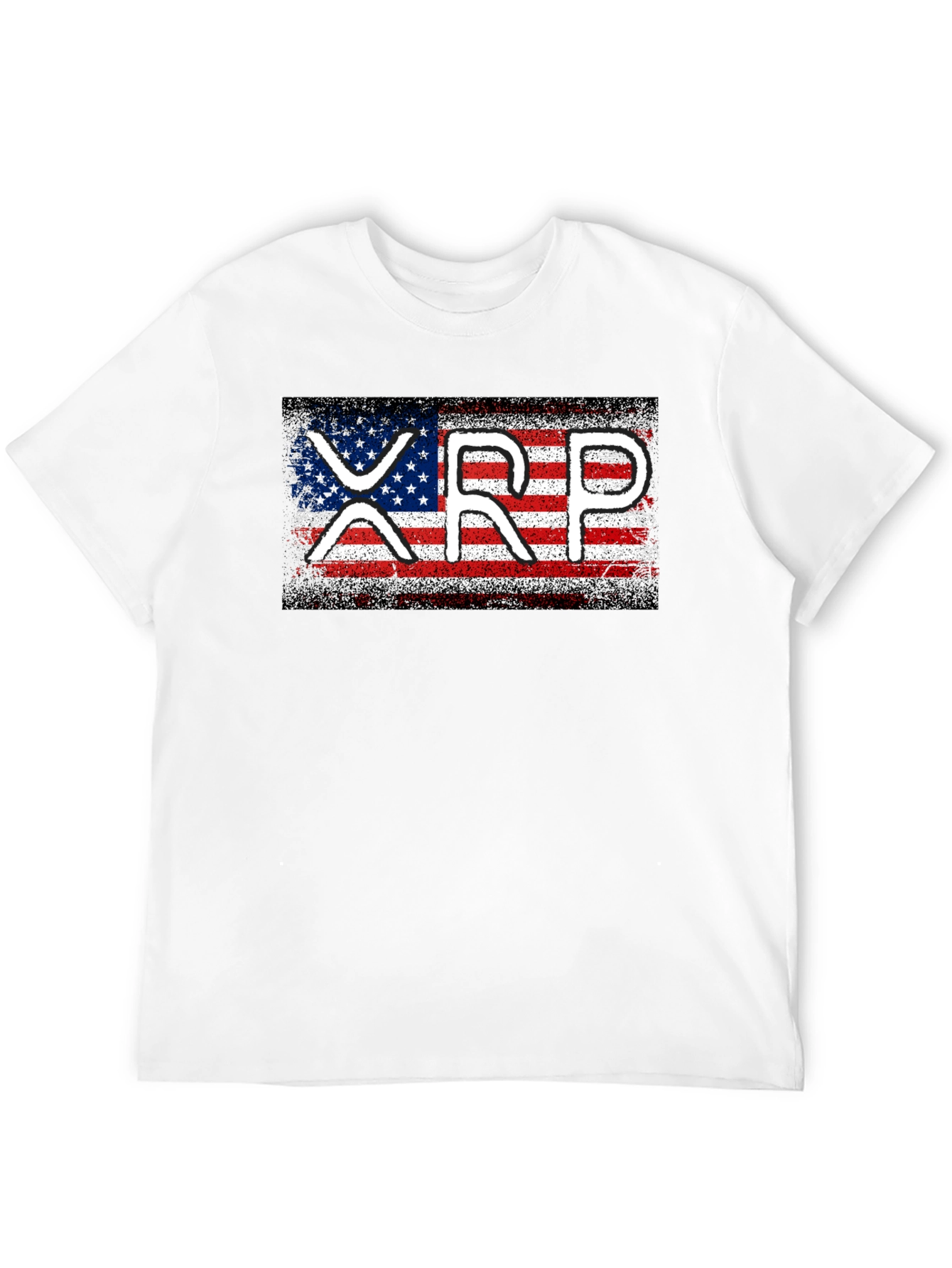 XRP American Flag Graphic T-Shirt
