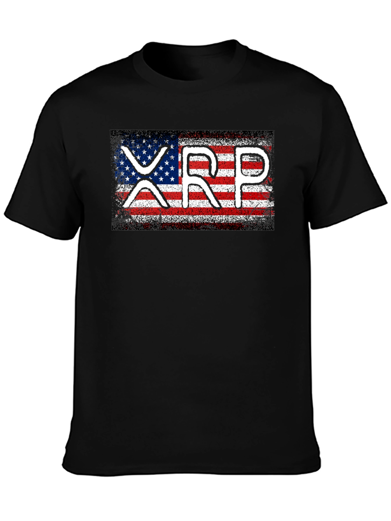 XRP American Flag Graphic T-Shirt