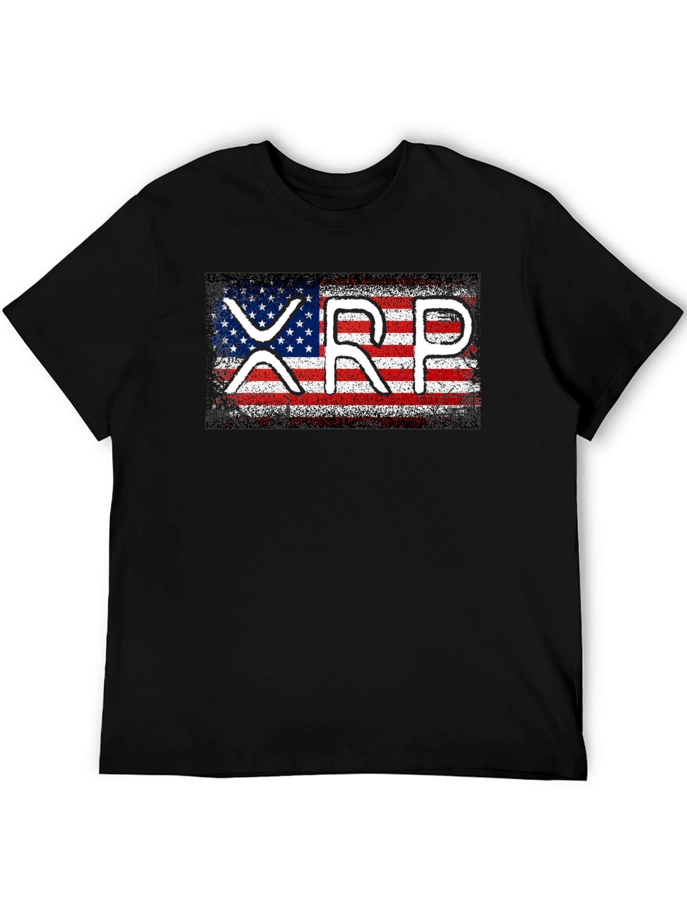 XRP American Flag Graphic T-Shirt