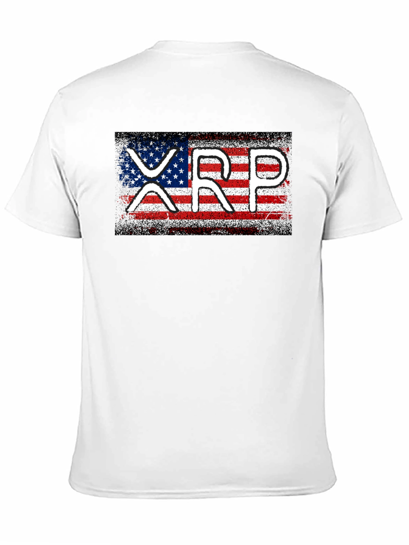 XRP American Flag Graphic T-Shirt