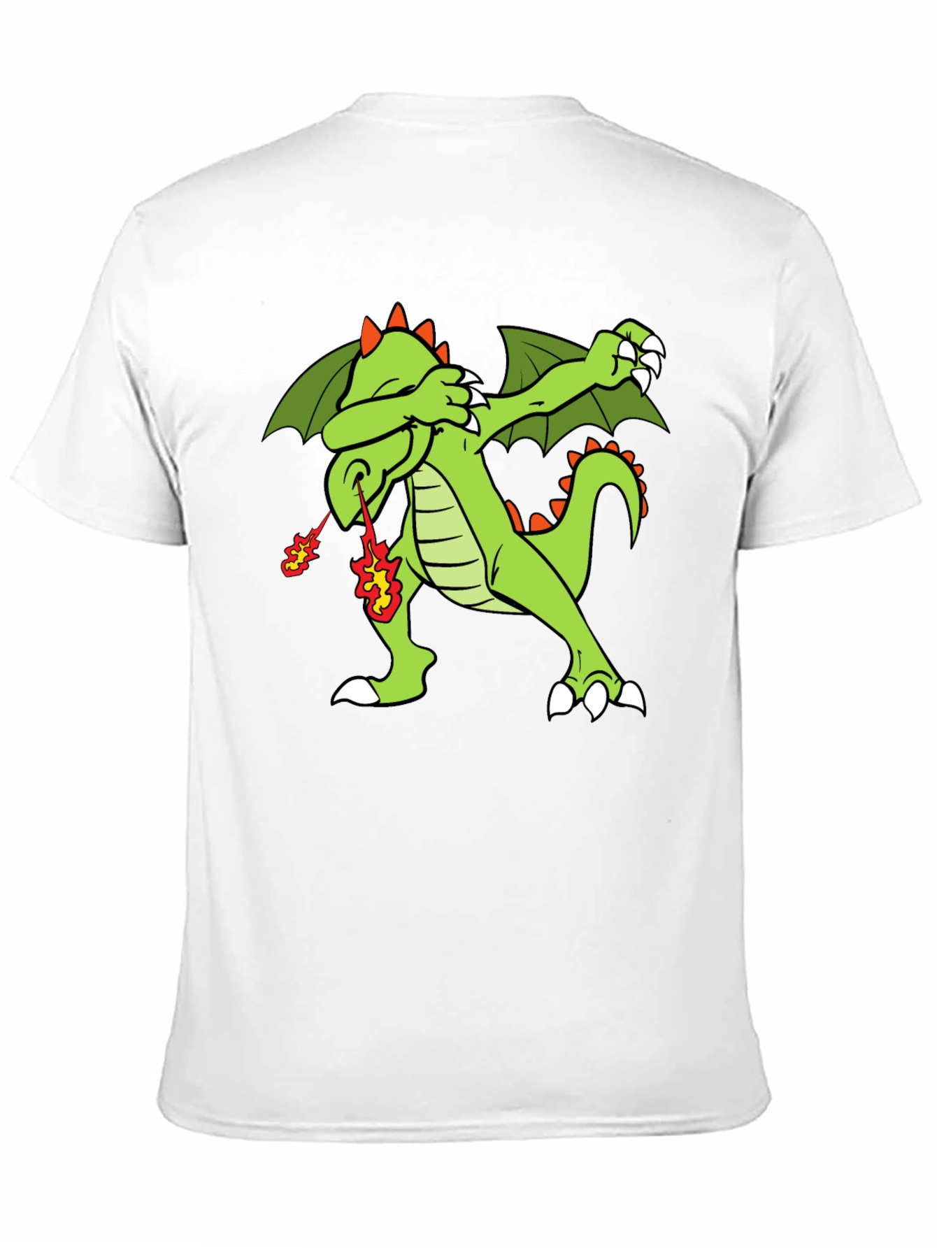 Dabbing Dragon T-Shirt - Fire Breathing Dab Tee