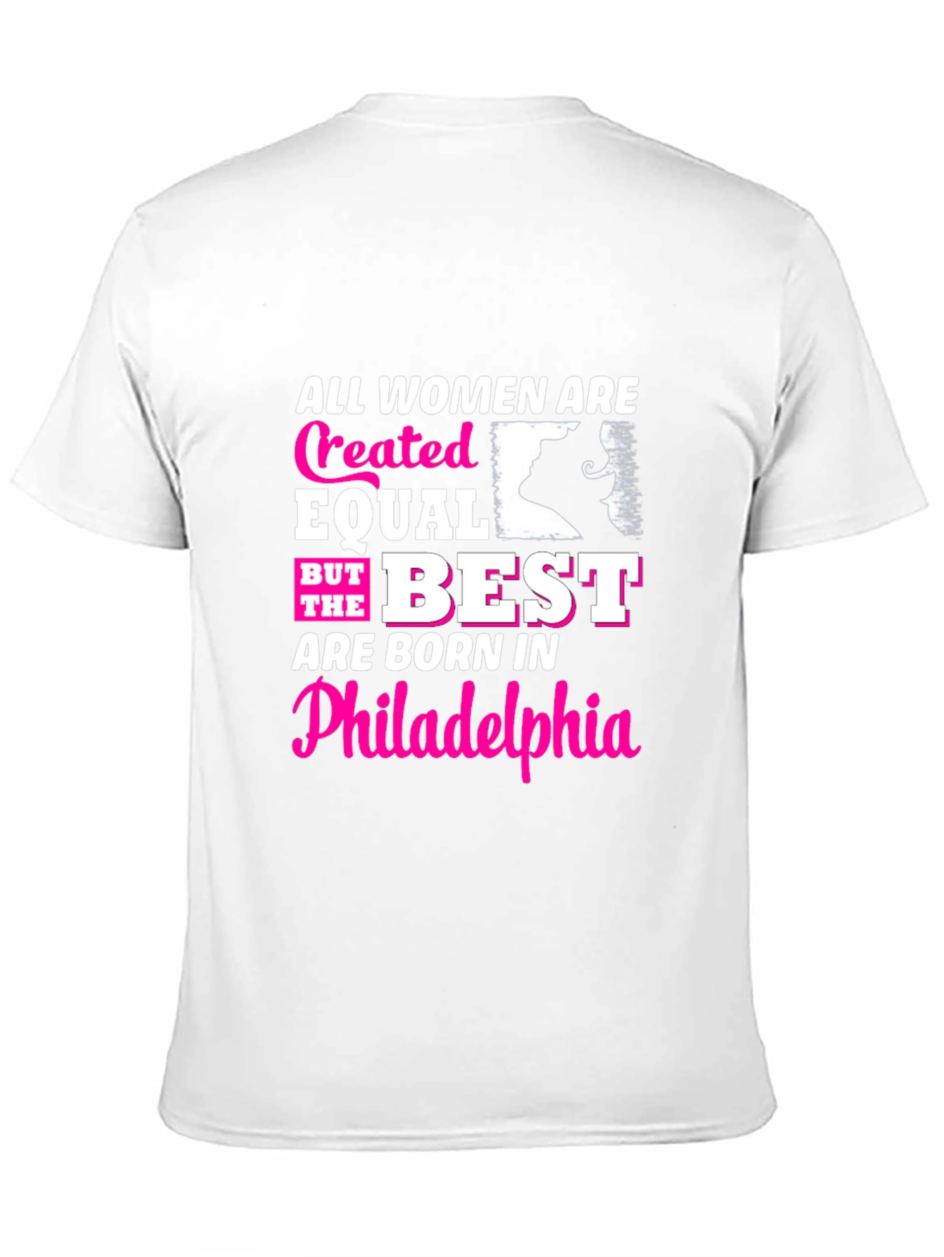 Philly Women T-Shirt - Created Equal Born Best