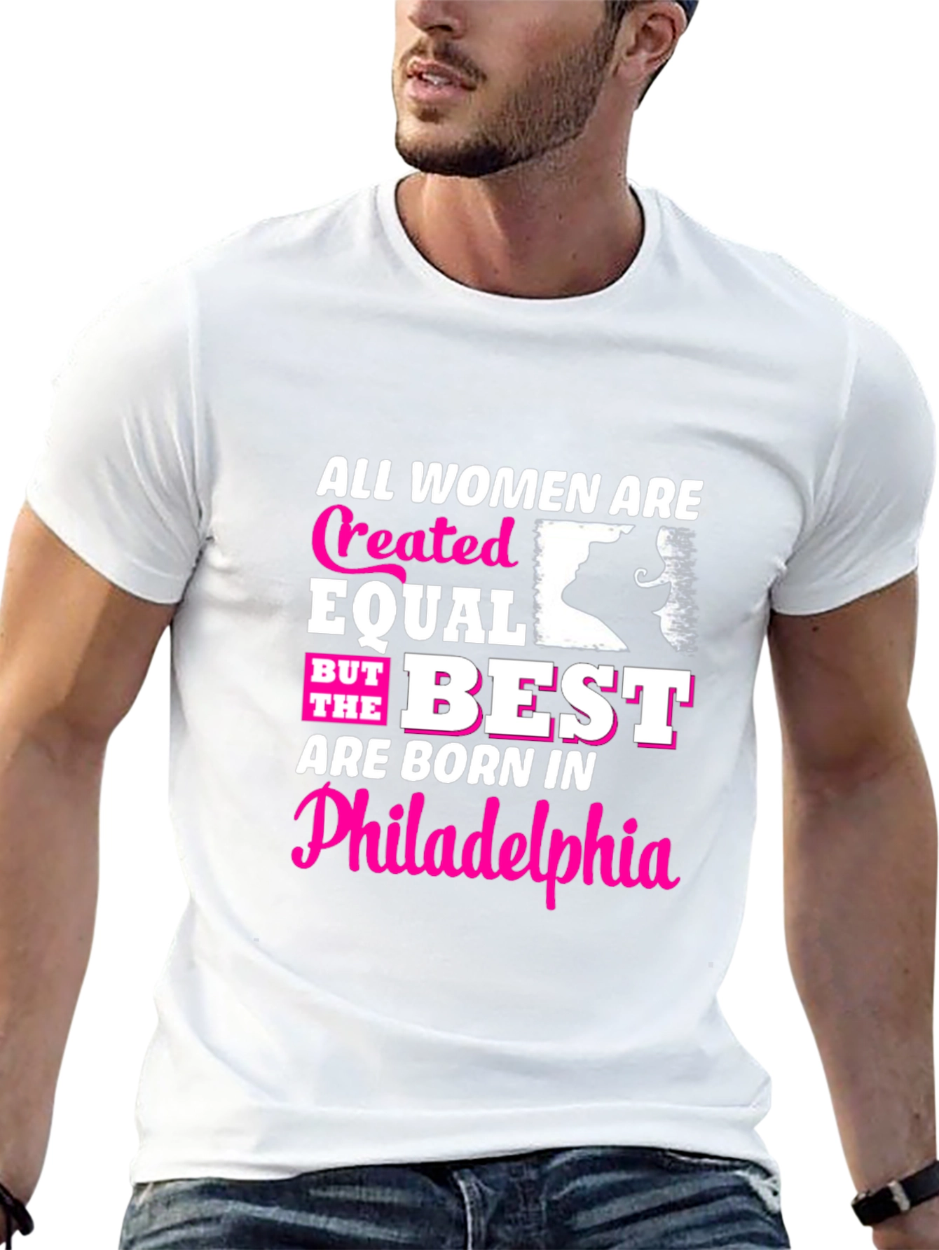 Philly Women T-Shirt - Created Equal Born Best