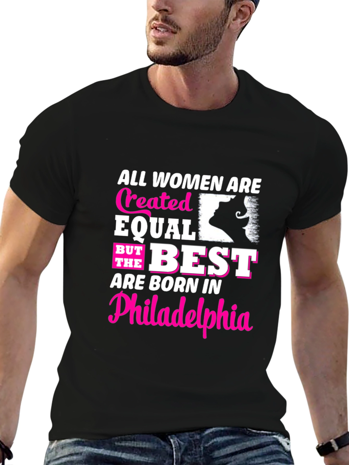 Philly Women T-Shirt - Created Equal Born Best