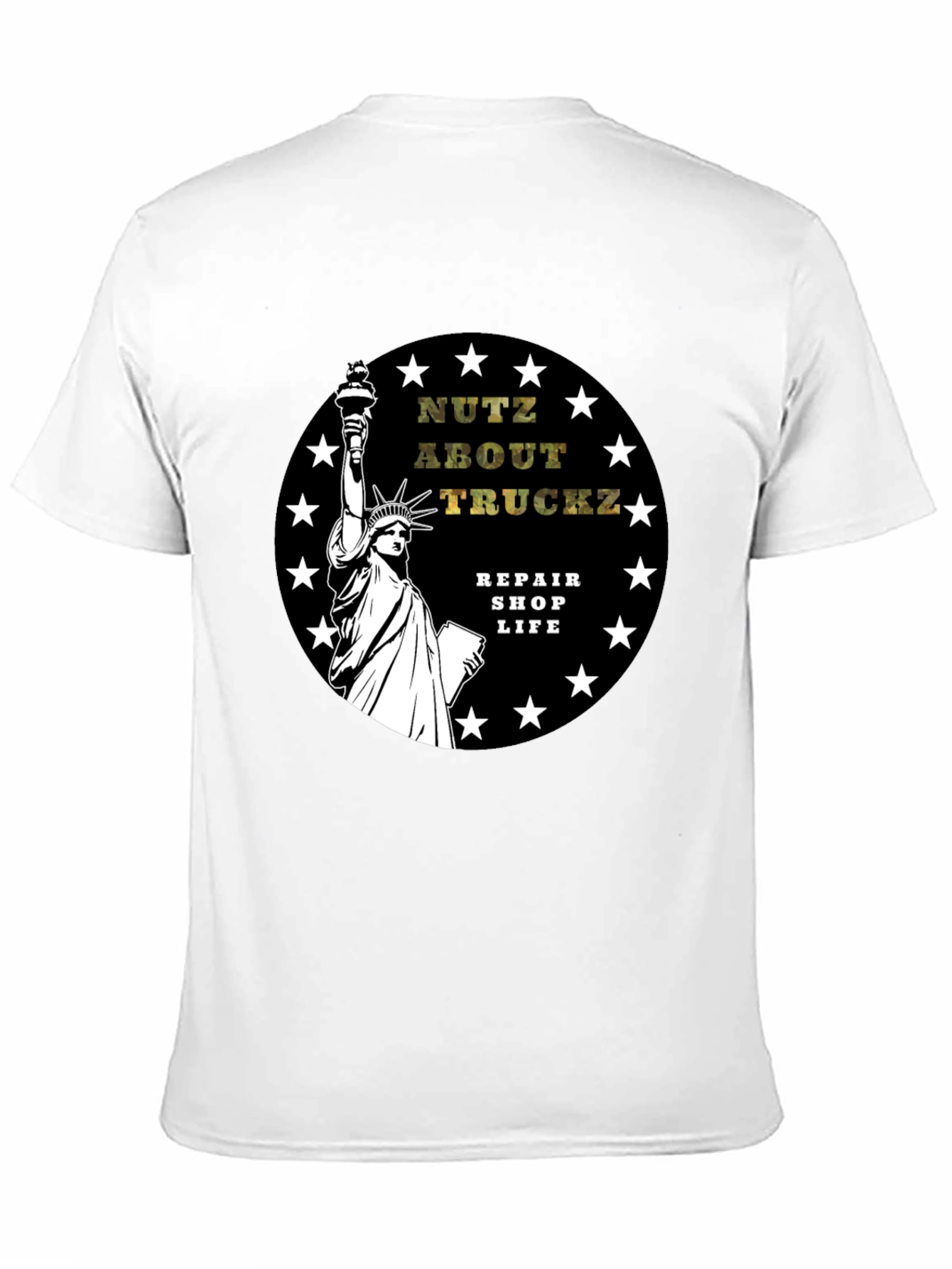 Nutz About Truckz Black Graphic T-Shirt