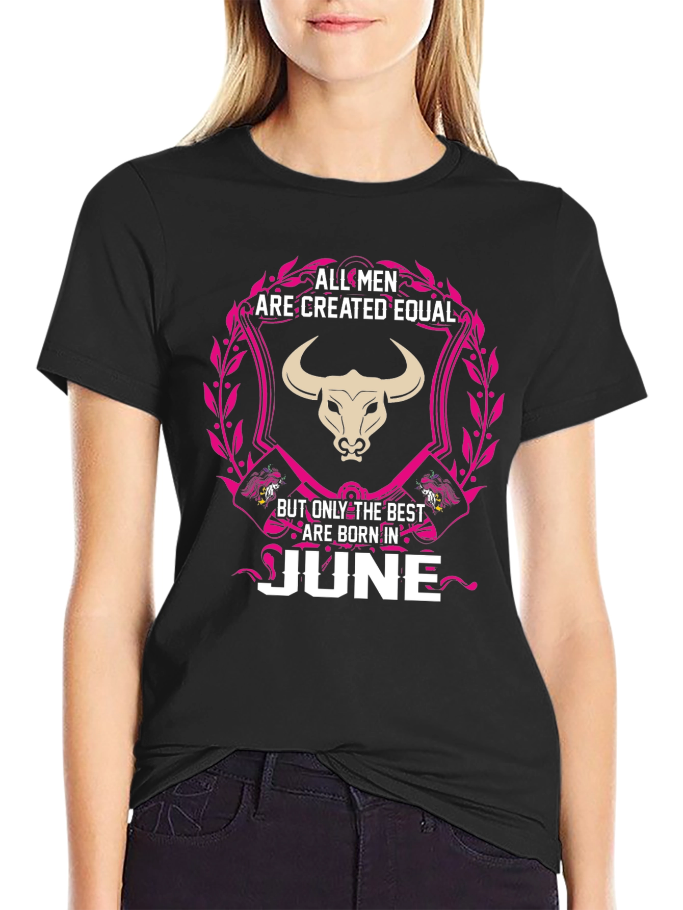 All Men Created Equal June Birthday T-Shirt