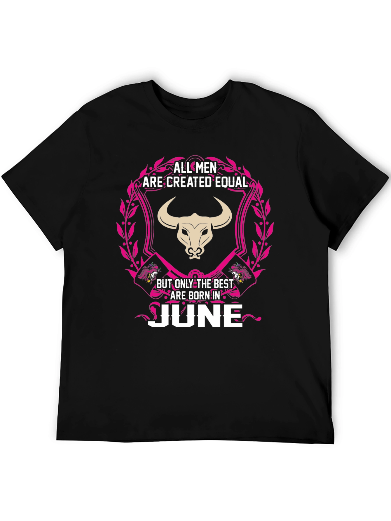 All Men Created Equal June Birthday T-Shirt
