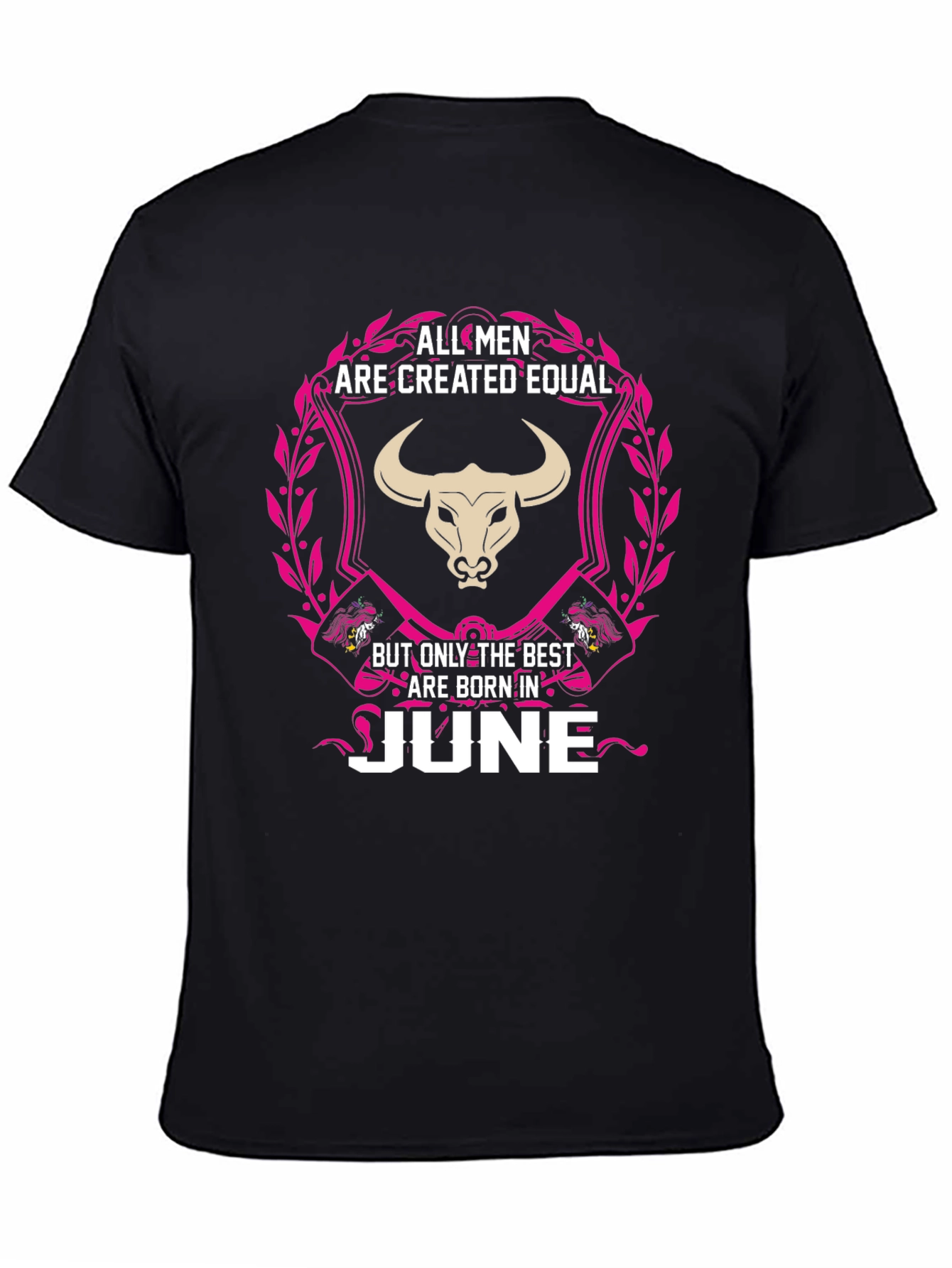 All Men Created Equal June Birthday T-Shirt