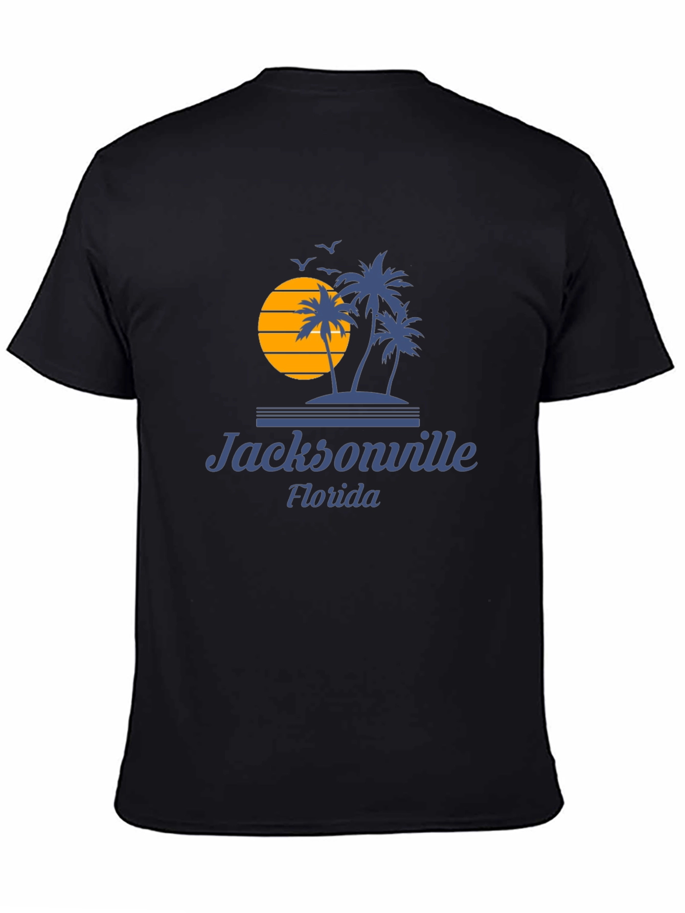 Jacksonville Florida Palm Tree Graphic T-Shirt