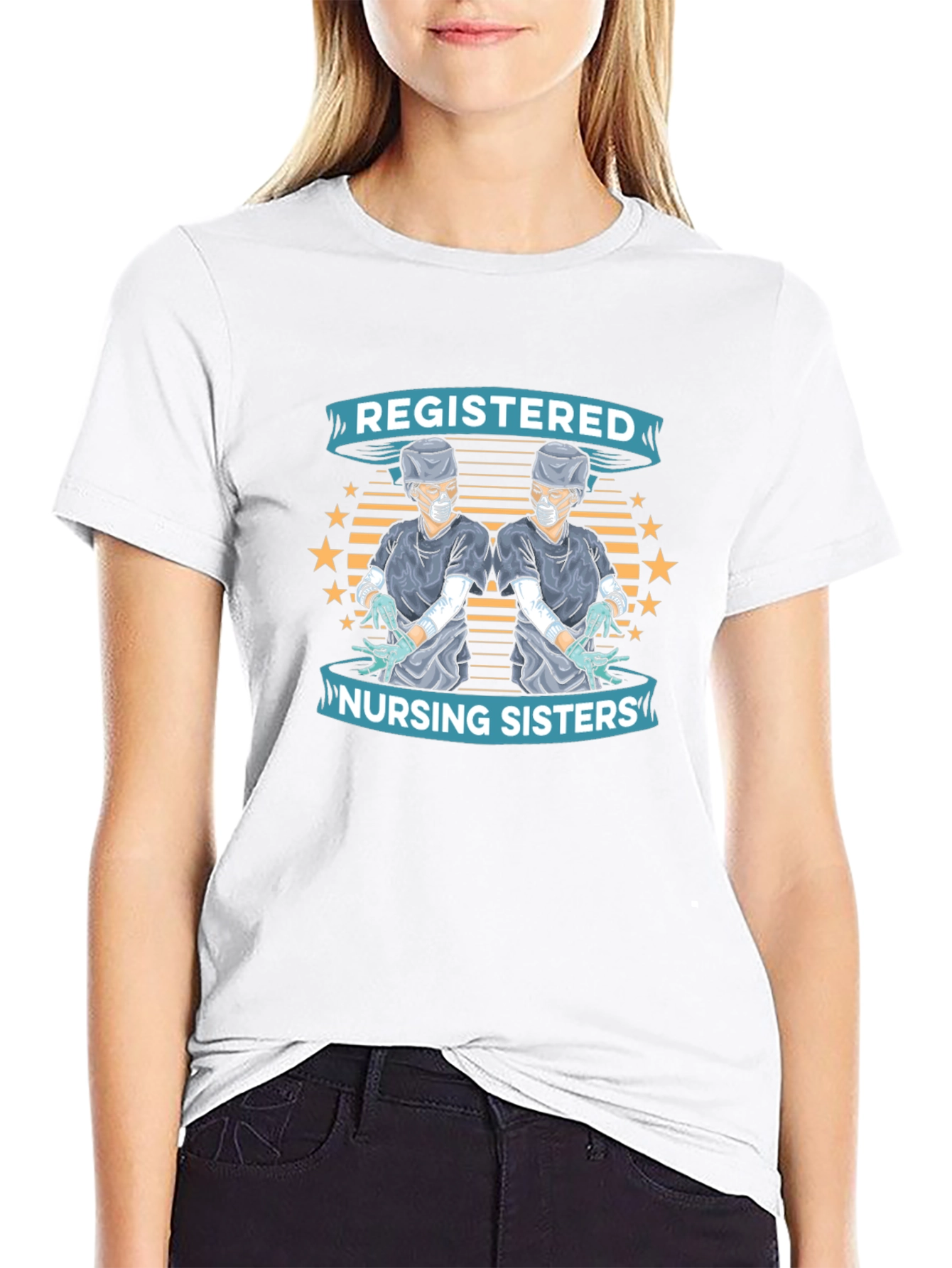 Registered Nursing Sisters Black T-Shirt