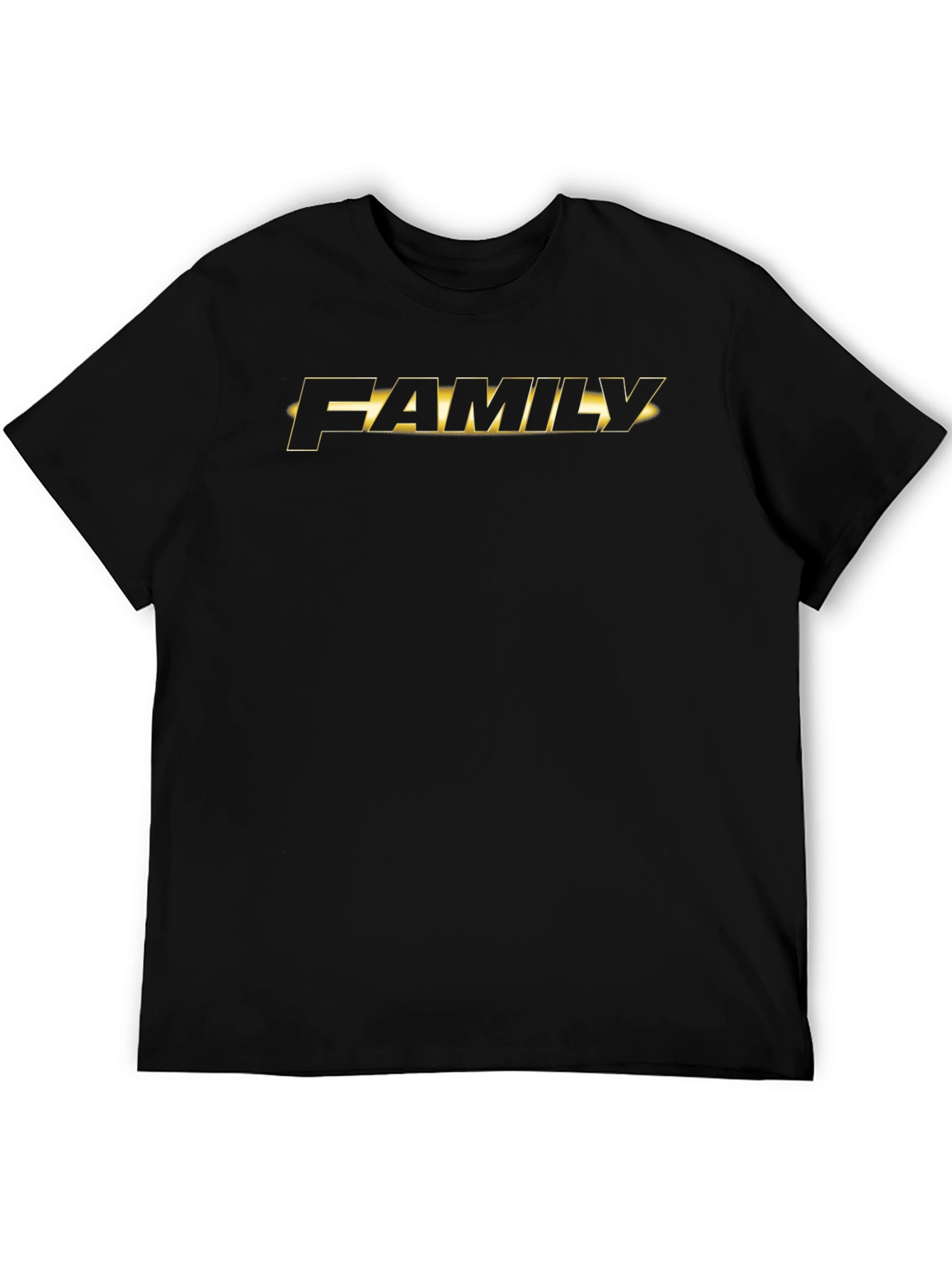 Family Graphic Tee - Black